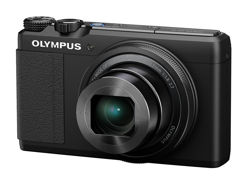 Olympus XZ-10 iHS 12MP Digital Camera with 5x Optical Image Stabilized Zoom and 3-Inch LCD (Black) (Old Model) N5