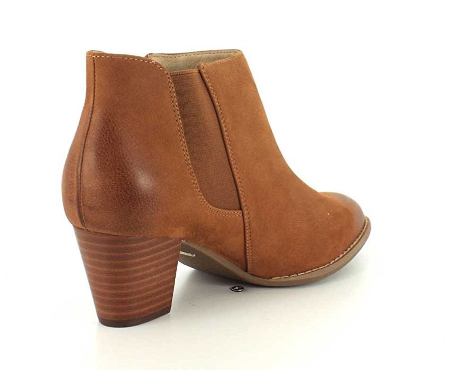 Vionic Women's Upright Sterling Ankle Boot (Saddle, 9.5 W) N10