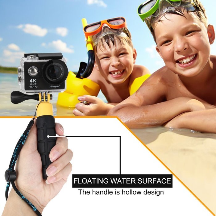 Vikeepro Action Camera 4K Waterproof Sports Camera With 170 Degree Ultra-Wide Angle Lens, Wi-Fi Wrist 2.4G, Wireless... N5