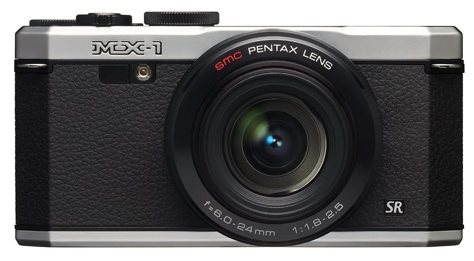 RICOH PENTAX digital camera PENTAX MX-1 classic silver 1/1.7-inch large-scale CMOS sensor F1.8 large diameter...
