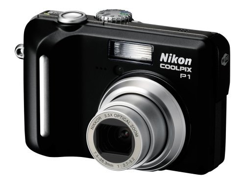 Nikon Coolpix P1 8MP Digital Camera with 3.5x Optical Zoom (Wi-Fi Capable) N4