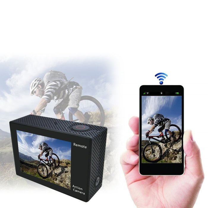 Auto Beyond 4K Ultra HD Sport Action Camera Dual Screen&mdash;WIFI 4K 2.0 inch+0.95inch Dual Screen Action Camera Waterproof... N6