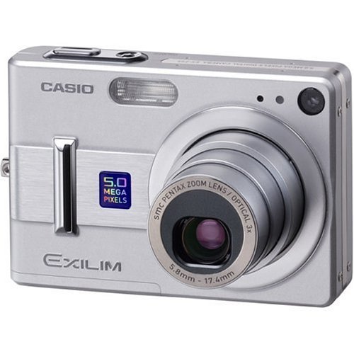 Casio Exilim EXZ55 5MP Digital Camera with 3x Optical Zoom N2