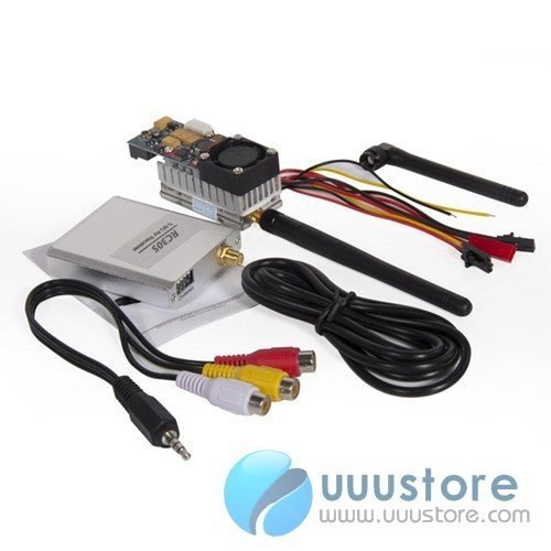 Boscam RC FPV 5.8G 5.8Ghz 2W 2000mW 8CH 8Channels Wireless AV Audio Video Transmitter TS582000 and RC305 Receiver... N5