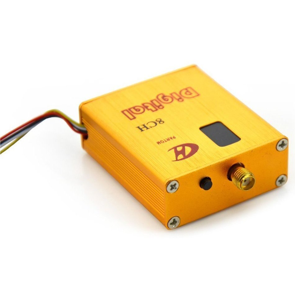 RipaFire FPV 1.2G 800mW 8CH 1.2GHz Wireless Digital Audio Video AV Transmitter Receiver System Set N2