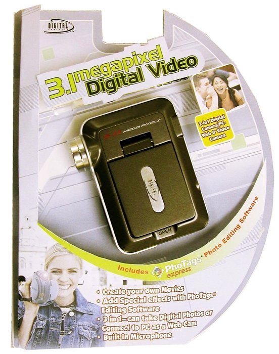 Digital Concepts 3.1 MP Digital Video Camcorder w/ MPEG 4 (Discontinued by Manufacturer)