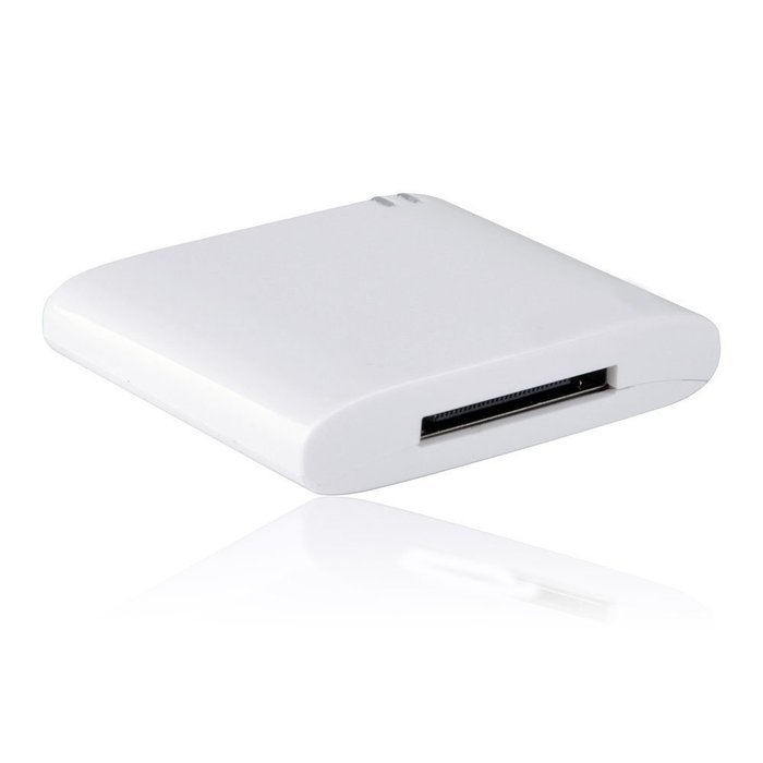 Soondar&reg; (White) Wireless Bluetooth Music Receiver for Bose Sounddock / Beatbox / Phillips / JBL and Other Dock... N3