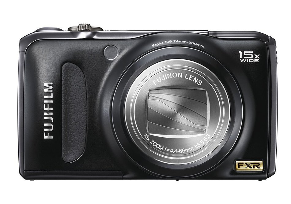 FUJIFILM FinePix Digital Camera F300EXR (Black) F FX-F300EXR B 12MP CCD 15x Optical Zoom Wide angle24mm 3.0-inch... N6