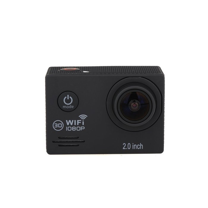 SENWOW Wifi Action Camera 12MP 2.0-Inch 1080P FHD Waterproof Sports Camera, 2 Batteries, Accessories Included N5
