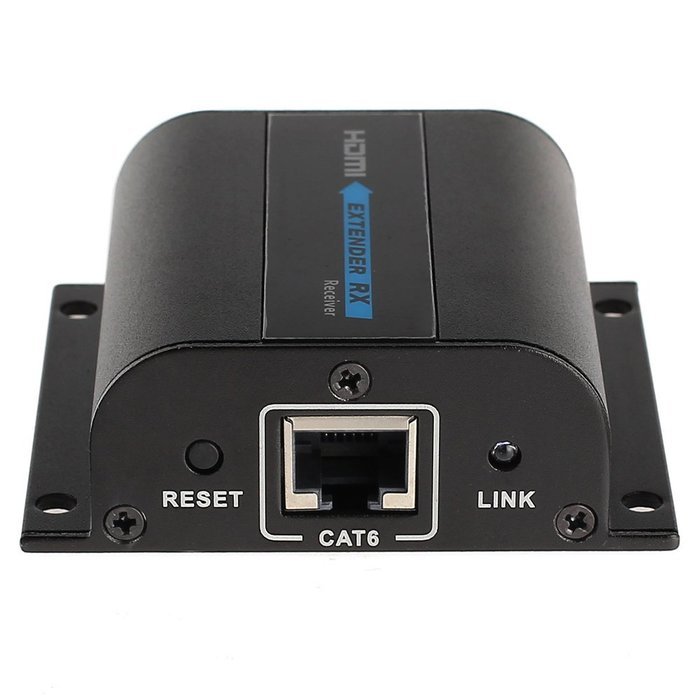 ESYNiC 60m HDMi Ethernet Network Extender 1080P HDMi HDTV Extender with 2 Port HDMI Splitter Loop Over Single... N3