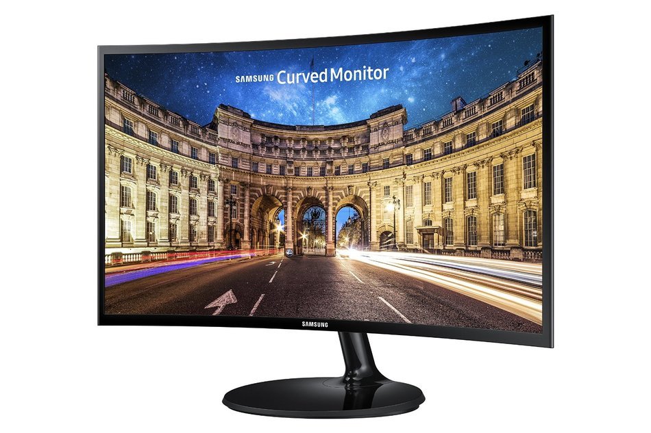 Samsung CF390 Series Curved 24-Inch FHD Monitor (C24F390) N9