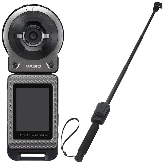 CASIO EXILIM freestyle camera limited color multi-angle stick set EX-FR10GYSET N4