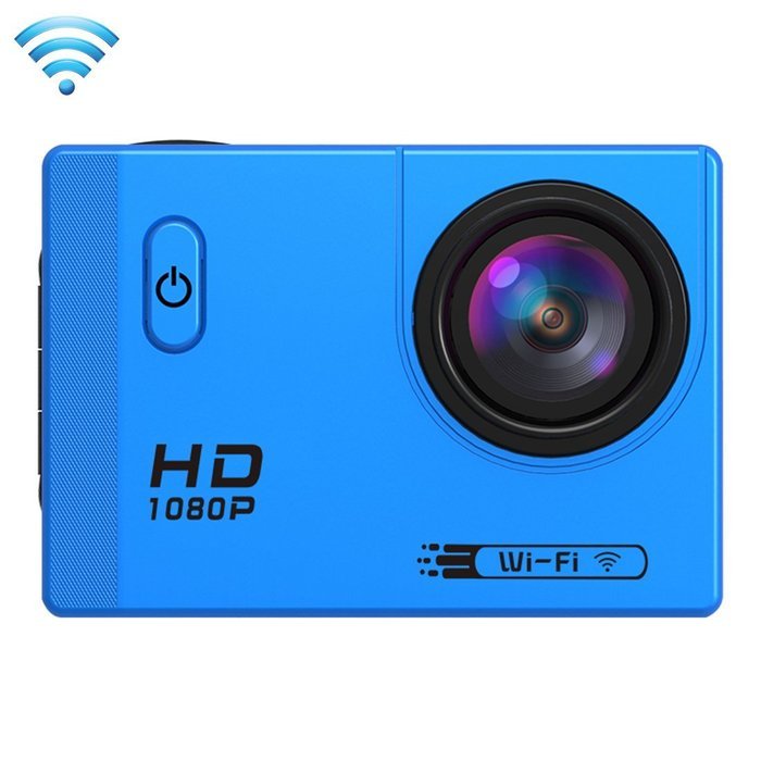PULUZ F71 2.0 inch Screen 1080P 170 Degrees Wide Angle WiFi Sport Action Camera Camcorder with Waterproof Housing... N8