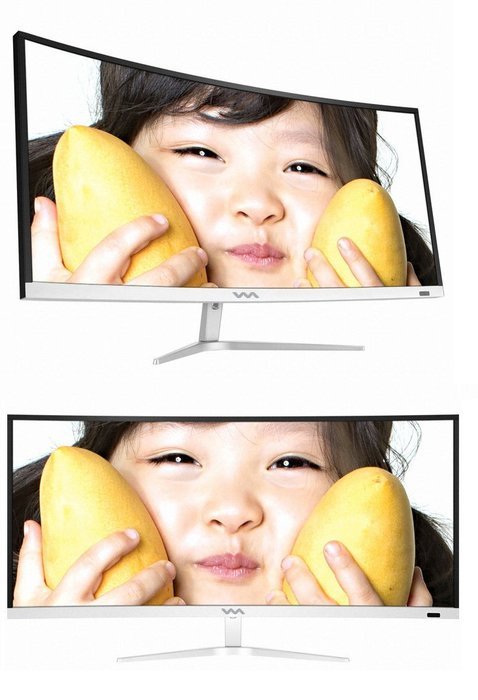 WASABI-MANGO 340UC REAL HDMI 2.0 34 Inch 21:9 Curved Cinema Wide/VA WQHD (3440x1440) 2016... N2