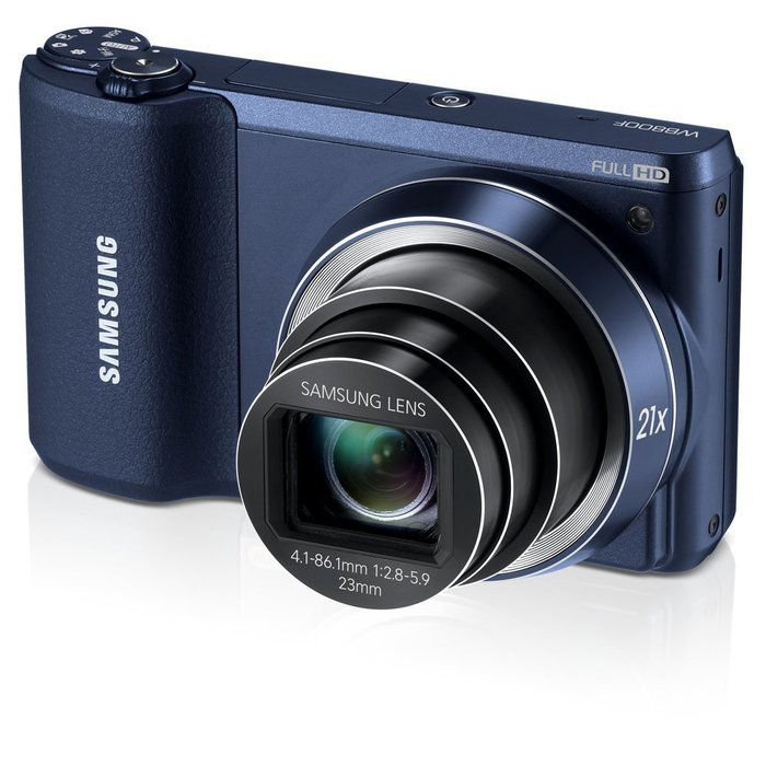 Samsung WB800F 16.3MP CMOS Smart WiFi Digital Camera with 21x Optical Zoom, 3.0" Touch Screen LCD and 1080p HD... N4