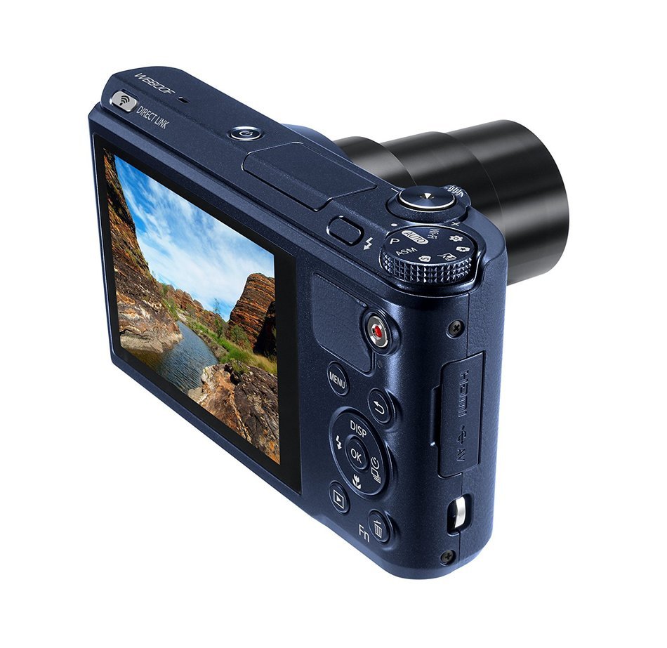 Samsung WB800F 16.3MP CMOS Smart WiFi Digital Camera with 21x Optical Zoom, 3.0" Touch Screen LCD and 1080p HD... N5