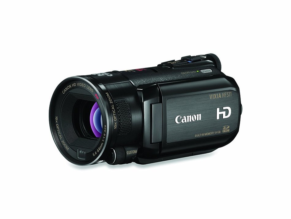 Canon VIXIA HF S11 HD Dual Flash Memory Camcorder with 10x Optical Zoom - 2009 MODEL (Discontinued by Manufacturer) N5