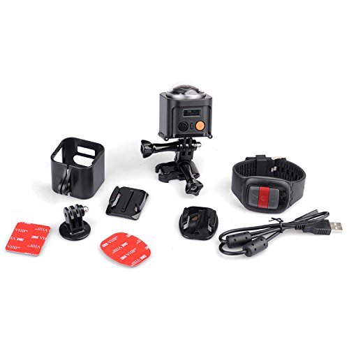 CamRom 360 Camera WIFI Remote Control Waterproof Sport DV with 4K High-Definition Panoramic SP3602 N3
