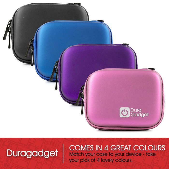DURAGADGET Black Case for Vivitar DVR785HD-BLU 5MP Pro Waterproof Action Camcorder with Case and Mounts Video... N2