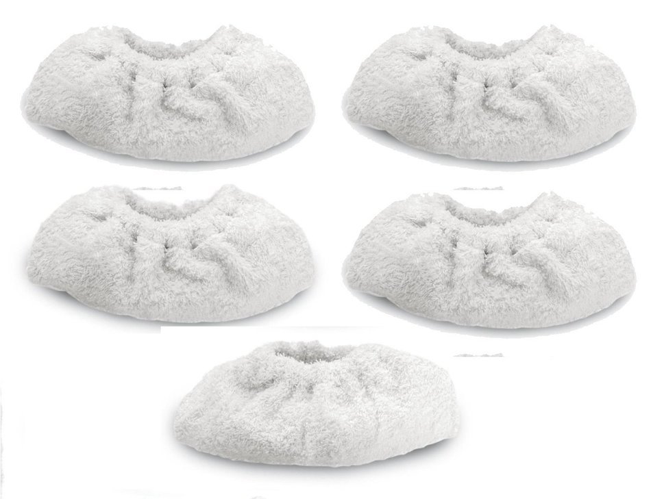 DB-Tech 5-Pack Washable & Reusable Replacements Cloths For DB-8561 Steam Cleaner - Also Fits Similar Handheld...