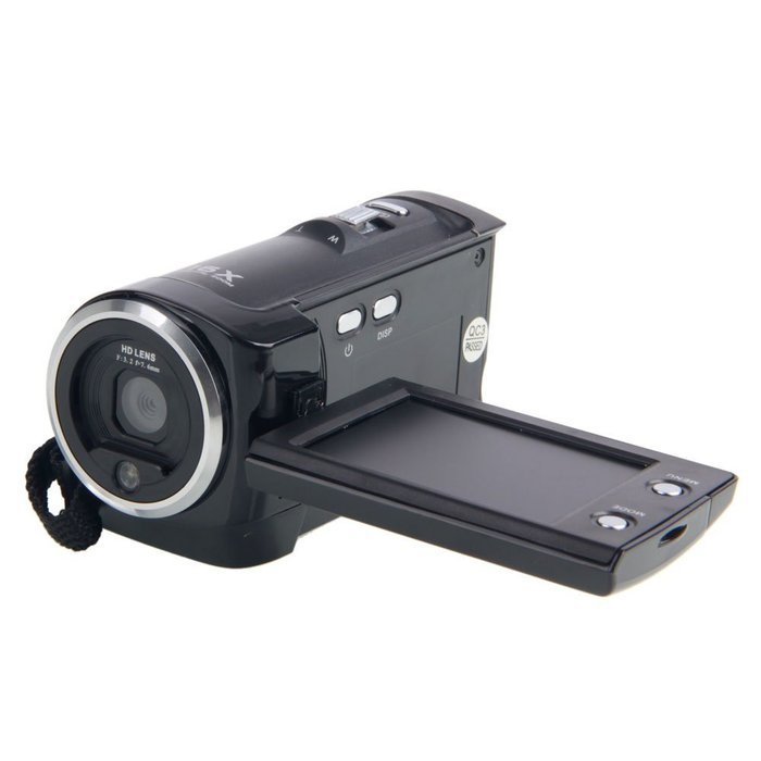 Hodely HD 1280X720 TFT LCD 16X Digital Zoom Digital Video Camcorder American Standard Black N7