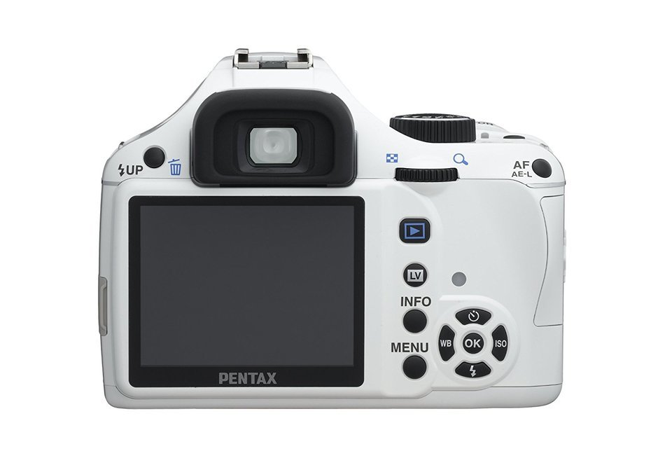 Pentax K-x 12.4 MP Digital SLR with 2.7-inch LCD and 18-55mm f/3.5-5.6 AL Lens (White) N4