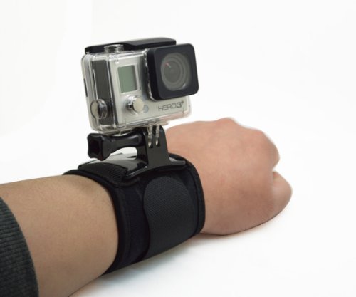 ProGear Adjustable Heavy Duty Wrist Mount Kit For GoPro Hero 4/3+/3/2/1 N4