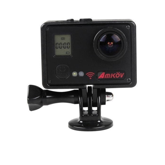 Sport Camera, TONSEE Amkov AMK7000S 1080P HD 60fps WiFi Action Camera with Sunplus 6350 Chipset - Black N3