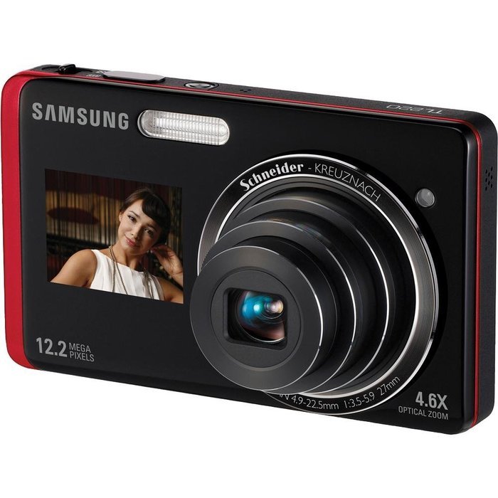 Samsung 12MP Dig Camera 4.6X Opt 3 In LCD Red