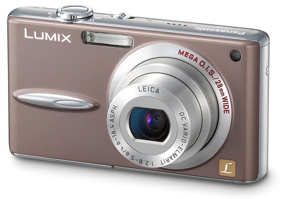 Panasonic Lumix DMC-FX30K 7.2MP Digital Camera with 3.6x Optical Image Stabilized Zoom (Black) N15