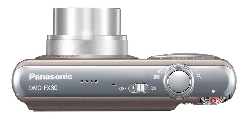 Panasonic Lumix DMC-FX30K 7.2MP Digital Camera with 3.6x Optical Image Stabilized Zoom (Black) N16