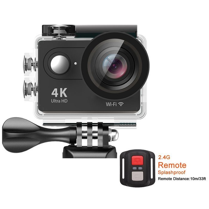 VGSION 4K HD Portable Action Camera with 2.0 Inch LCD Monitor 4k 25FPS,2.7K 30FPS, 1080P 60fps, 720P 120fps Video... N3