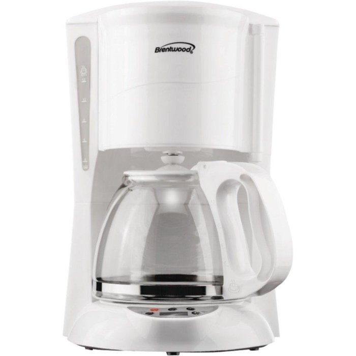 BRENTWOOD TS-218W 12-Cup Digital Coffee Maker consumer electronics