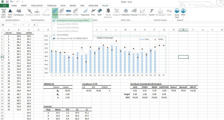 NumXL Pro 1.6X N8