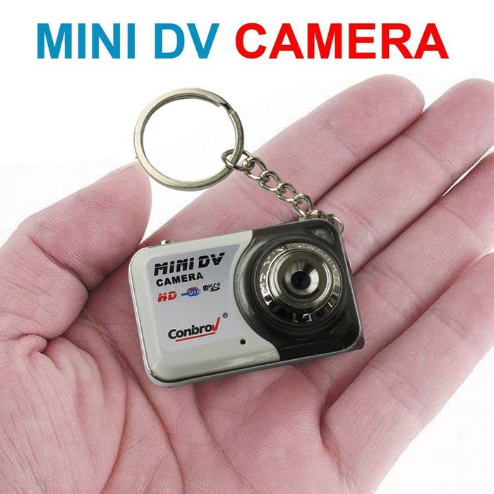 Conbrov Dv086 Mini Body Video Audio Camera Tiny Keychain Pocket Toy Cam Micro Dv Camcorder N6