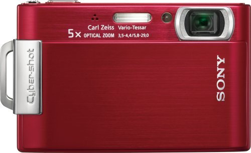Sony Cybershot DSC-T200 8.1MP Digital Camera with 5x Optical Zoom with Super Steady Shot Image Stabilization (... N18