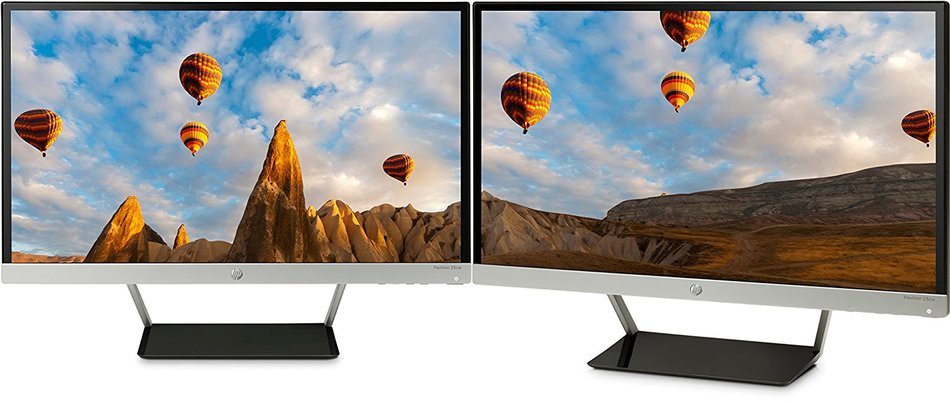 HP Pavilion 23cw 23-in IPS LED Backlit Monitor - 23"