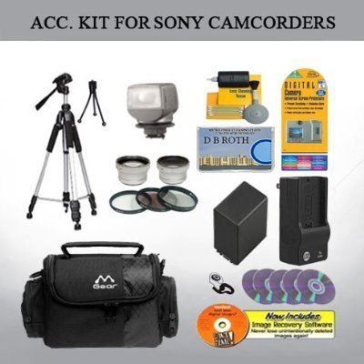 Deluxe Accessory Kit for the Sony Handycam Camcorder DCR-DVD108 and DCR-DVD308 N2