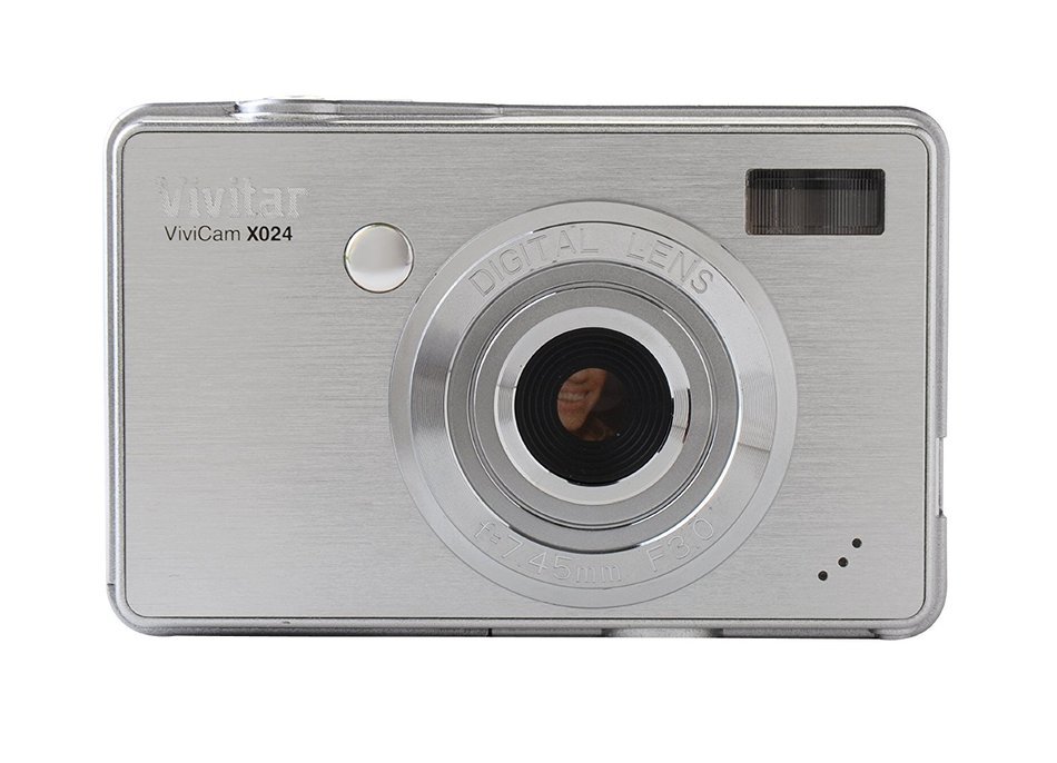 Vivitar Vivicam X024 10.1MP Digital Camera W/4x Digital Zoom - Silver