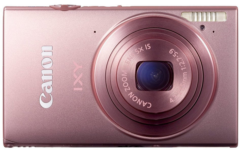 Canon Digital Camera IXY 420F (Pink) 5x Optical Zoom Wide angle24mm Wi-Fi IXY420F(PK) - International Version N3