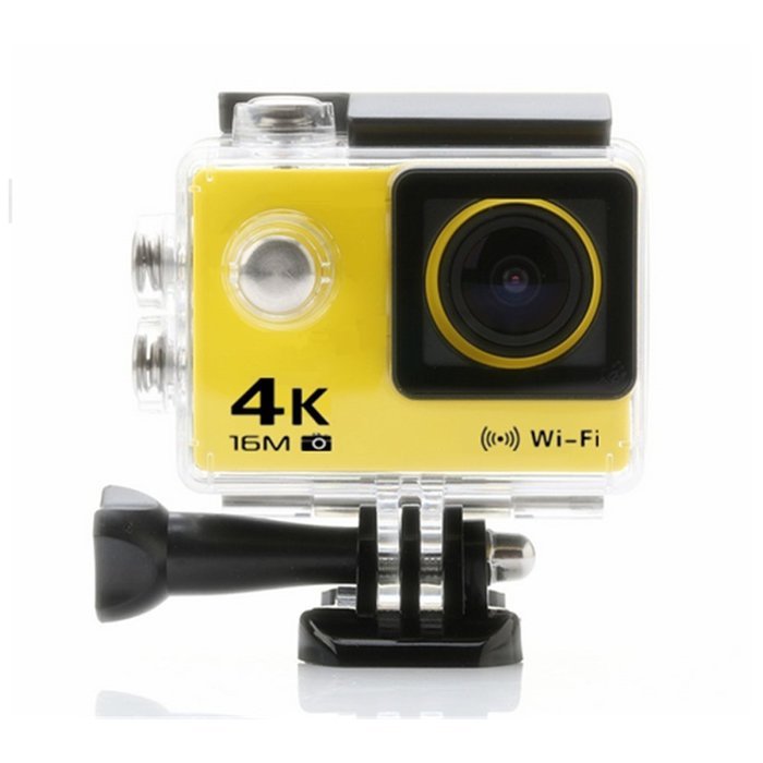 Boblov AT-30 Full HD 4K@30fps 1080P@60fps 173 Degree Wide Angle 16MP WiFi Sports Action Camera DVR (Black) N18