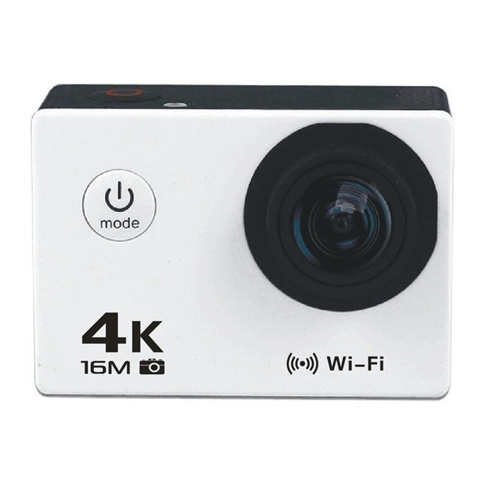 Boblov AT-30 Full HD 4K@30fps 1080P@60fps 173 Degree Wide Angle 16MP WiFi Sports Action Camera DVR (Black) N19