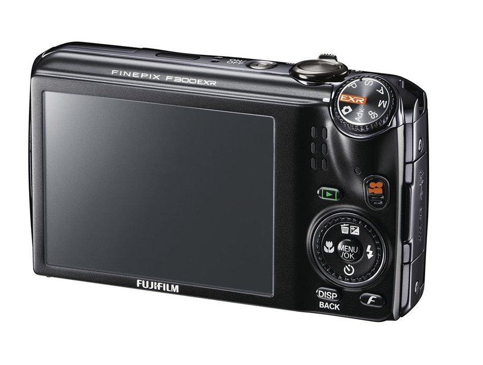 FUJIFILM FinePix Digital Camera F300EXR (Black) F FX-F300EXR B 12MP CCD 15x Optical Zoom Wide angle24mm 3.0-inch... N9