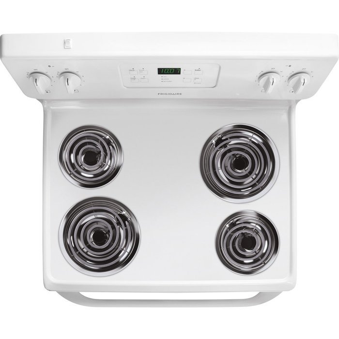 Frigidaire FFEF3015PW30" White Electric Coil Range N3