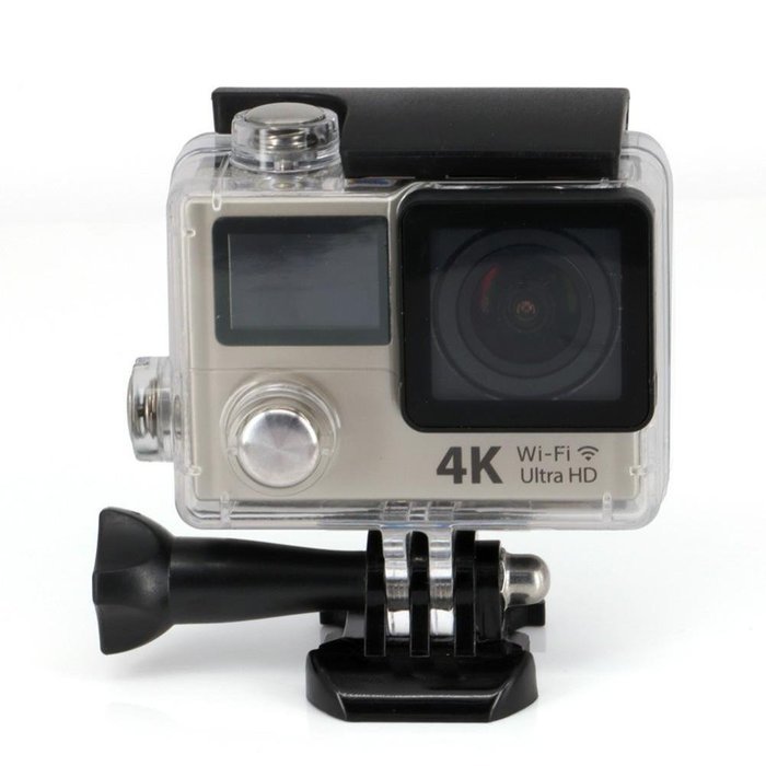 DEESEE(TM) WIFI Sports Camera Ultra HD 4K Dual Screen 2" LCD Video With Remote Control N10