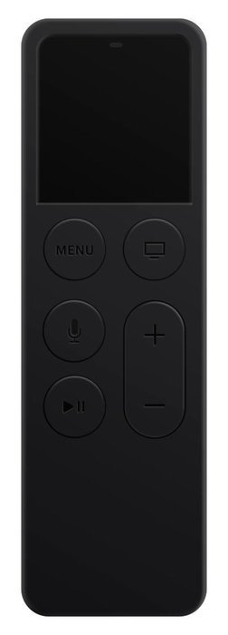 Tresalto NBCAPPTVG4SILBLK Silicone Case for 4th generation Apple TV Siri remote