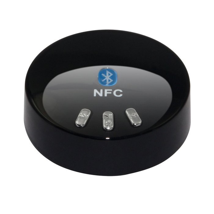 Baile Wireless Car Kit Bluetooth 4.0 Audio Receiver T-666 NFC-Enabled Support Handsfree Calling A2DP TF Card for... N2