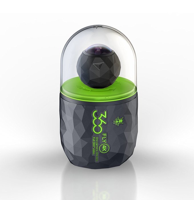 360fly 4k 360 Degree Camera, Black