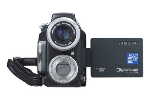 Samsung SCD6040 DuoCam MiniDV Camcorder w/10x Optical Zoom & 4.1 MP Digital Still Camera (Discontinued by Manufacturer) N3