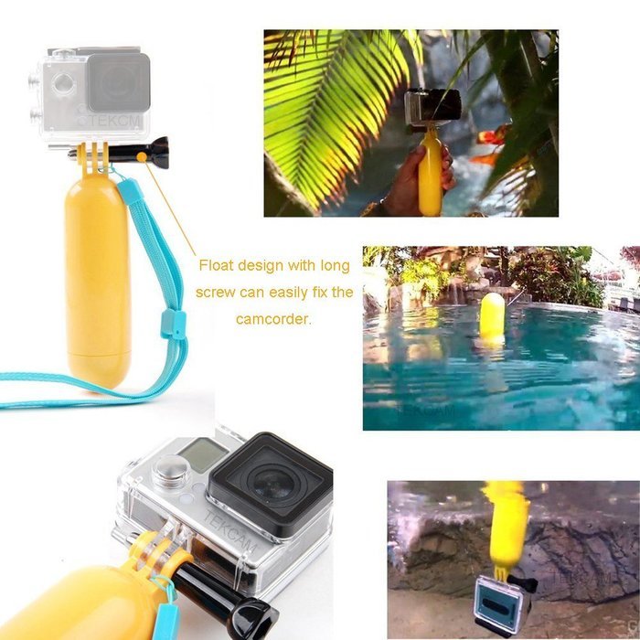 Tekcam Basic 5-in-1 Accessories Bundles Kits for Waterproof Action Sports Outdoor Camera N3